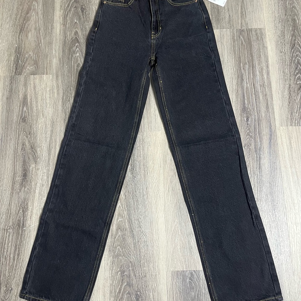 Black High-Waisted Jeans